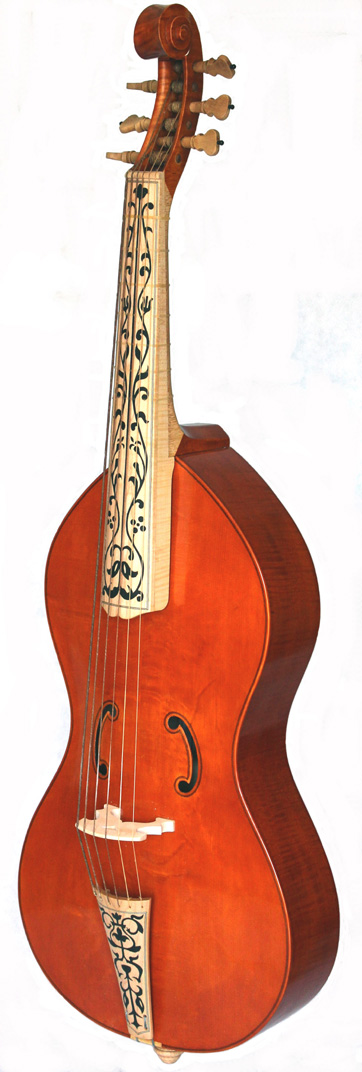 Bass viol after Antonio Brensio
