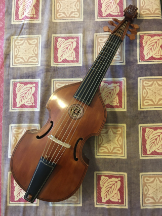 Treble viol after John Rose, circa 1600